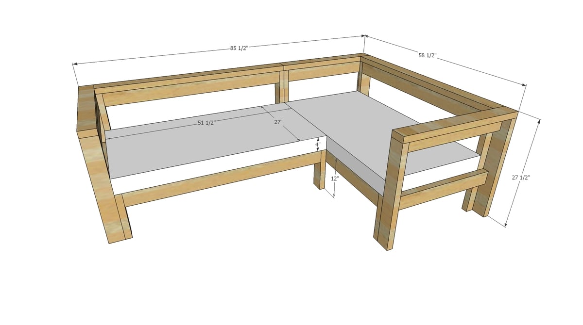 Diy kids hot sale couch